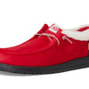 HEYDUDE Men's, Wally Santa Claus, Red, 13, Medium
