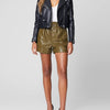 [BLANKNYC] Women's Vegan Leather Moto, Still the One, Large, (24XA6175)