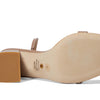 Stuart Weitzman Soiree 85 Block Sandal Fawn 8.5 B