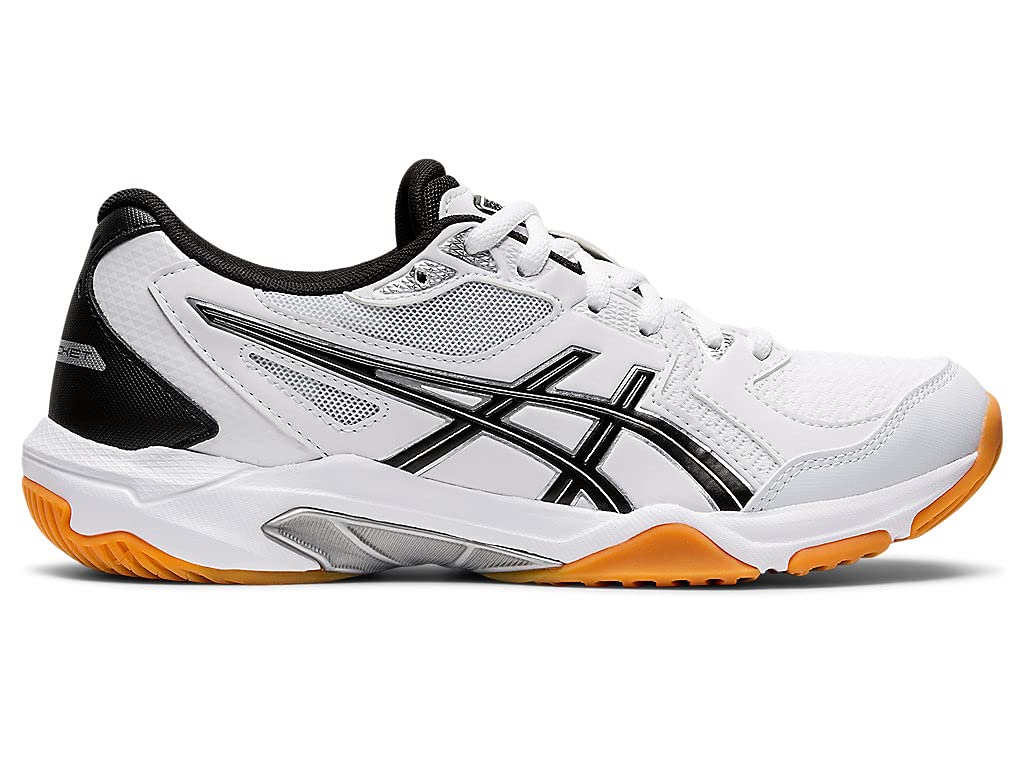 ASICS Women's Gel-Rocket 10 Indoor Sport Shoes, 10, White/Black