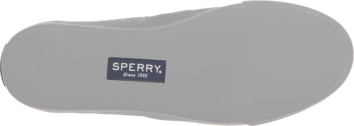 Sperry Top-Sider Women's Seaside Nautical Perf Shoe, Grey, 8.5 Medium US