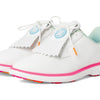 GFORE Women's Gallivan2r Golf Shoes, Snow/Multi, 7.5 Medium