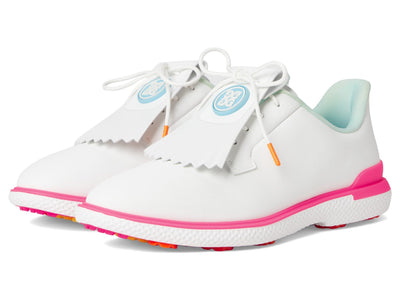 GFORE Women's Gallivan2r Golf Shoes, Snow/Multi, 7.5 Medium