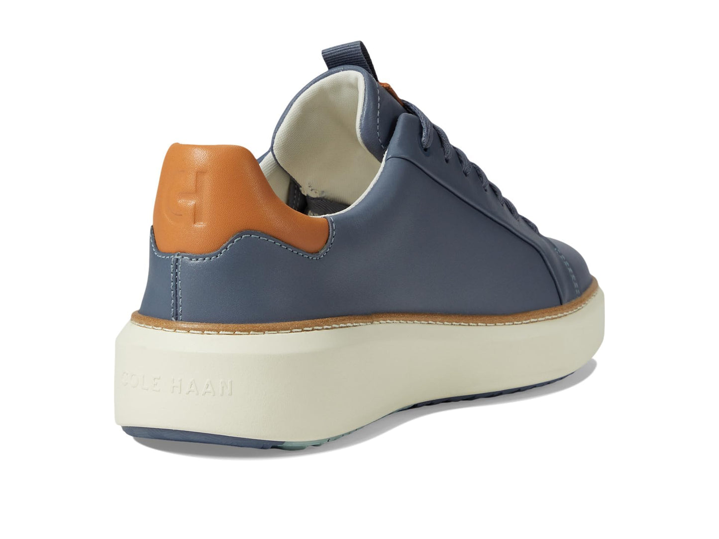 Cole Haan Mens Grandpro Topspin Golf Folkstone Gray/Natural Tan/Ivory 8.5 M
