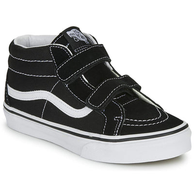 Vans Kids SK8-Mid Reissue V (Big Kid) Black White Size 5.5 Big Kid