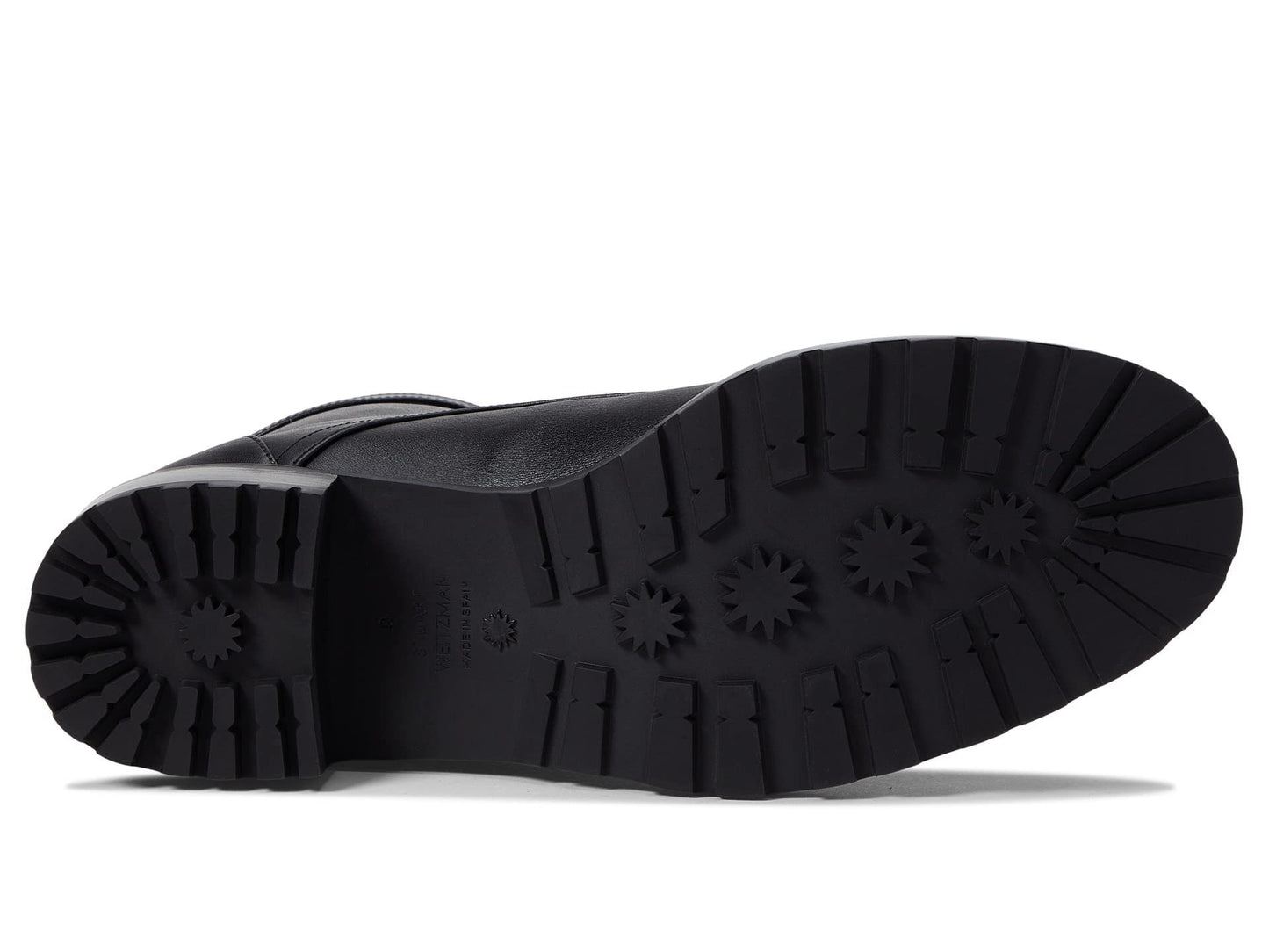 Stuart Weitzman Pearl Buckle Bootie Black 6 B