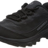 Merrell Boy's Moab Speed Low Waterproof (Toddler/Little Kid/Big Kid) Triple Black 6.5 Big Kid M