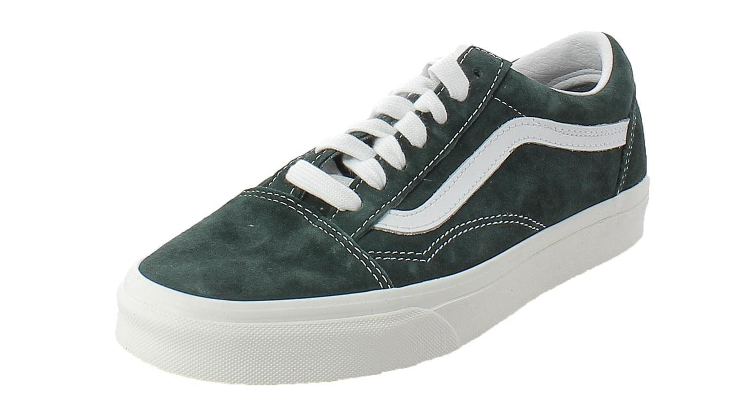 Vans Men's Suede Old Skool Sneakers, Jungle Green, 10.5 Medium US