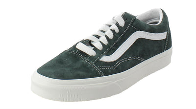 Vans Men's Suede Old Skool Sneakers, Jungle Green, 10.5 Medium US