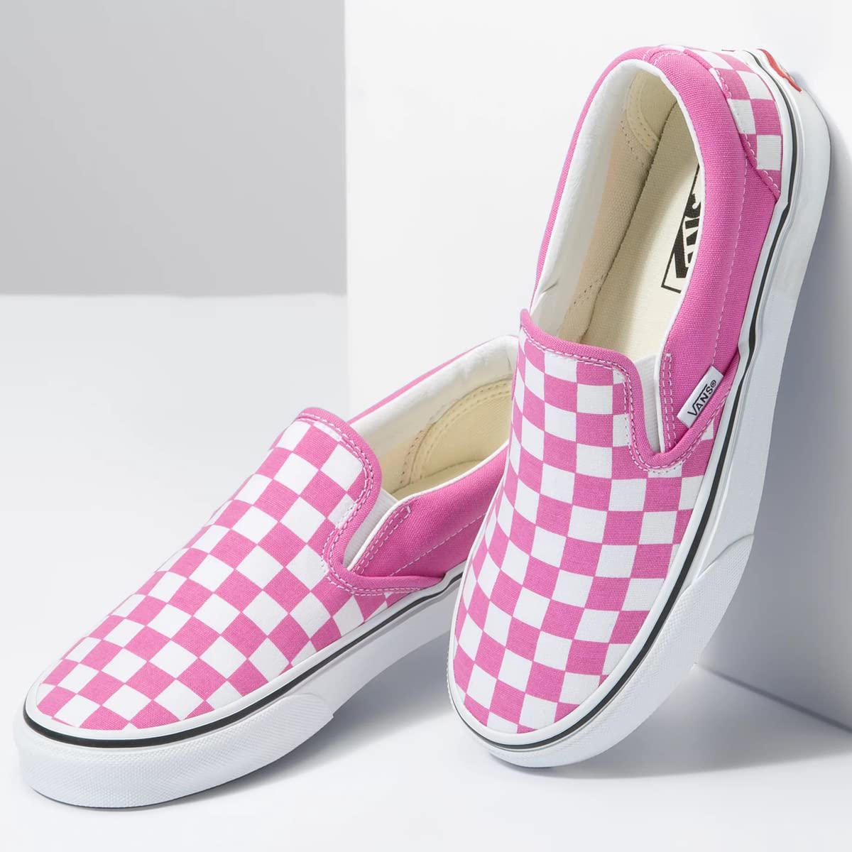 Vans FU Classic Slip-ON (YOL) Color Theory Checkerboard Fiji Flower Size: 7.5