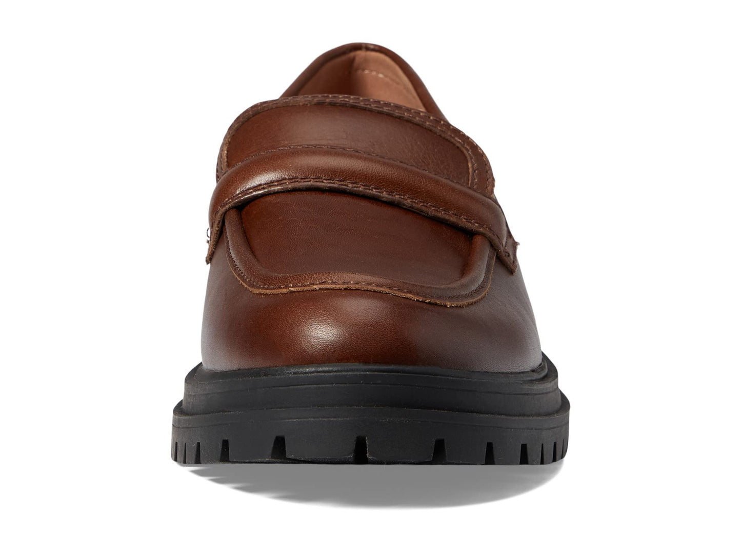 Madewell The Bradley Lugsole Loafer in Leather - Slip on Style with Slight Heel, Comfortable and, Trendy Loafers Stable 9 M