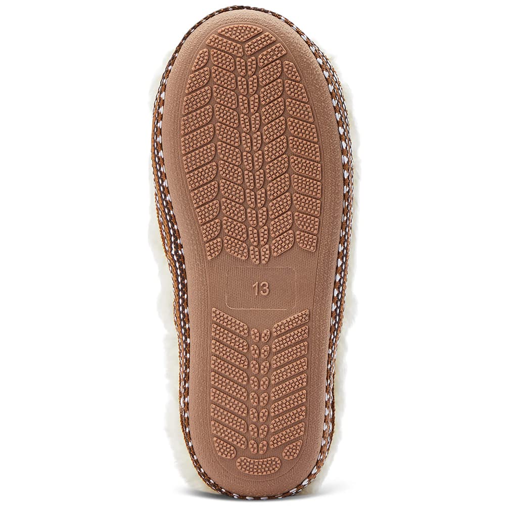 ARIAT Women's Snuggle Warm Indoor & Outdoor Rubber Outsole Slip-on Slipper with Gift Tin, Appaloosa, Medium