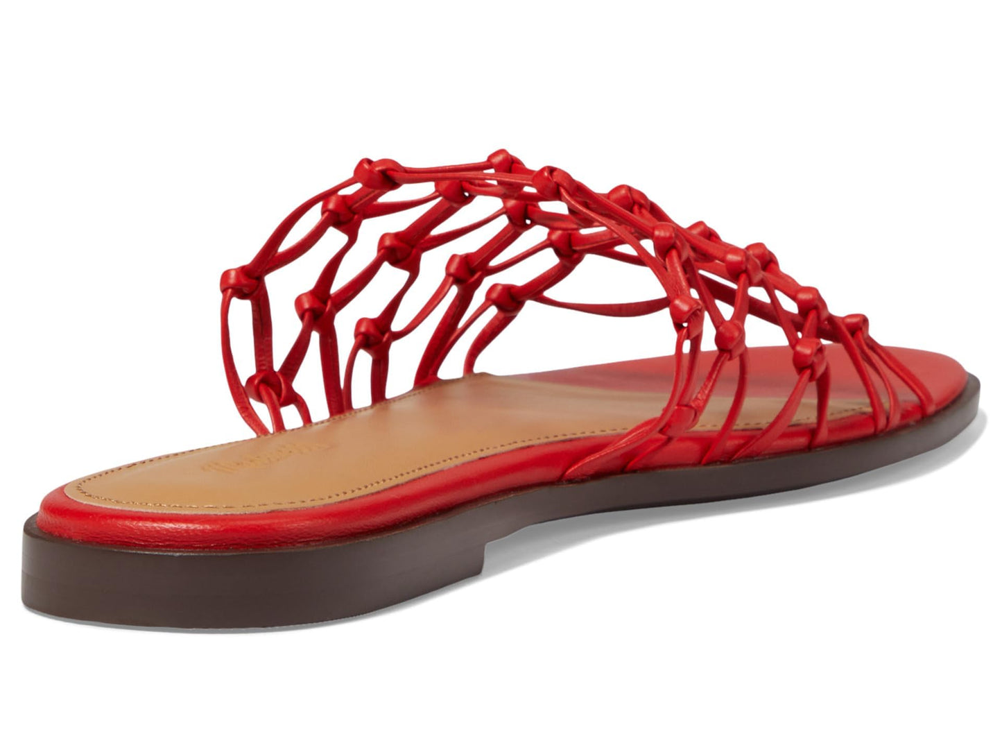 Madewell Women's Taryn Knotted Slide Himalayan Orange 10 Medium