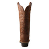 Twisted X Women's 12" Western Boot, Narrow Round Toe, Brown & Brown, 7 B