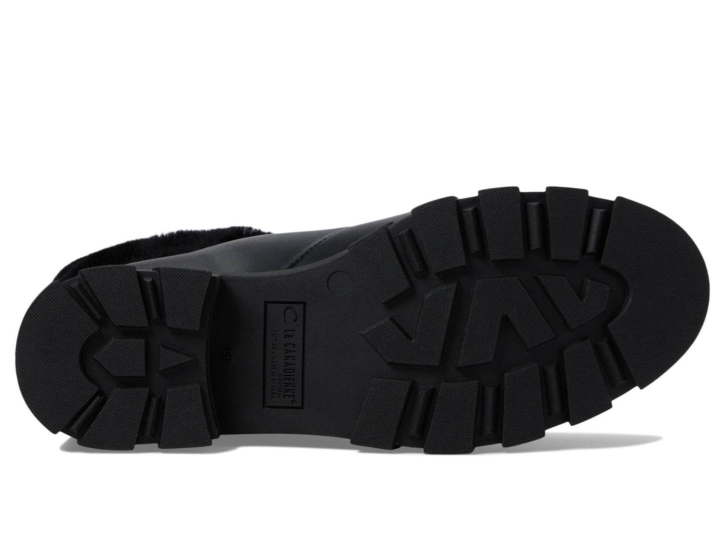 La Canadienne Abba Black Leather 8.5 M (B)
