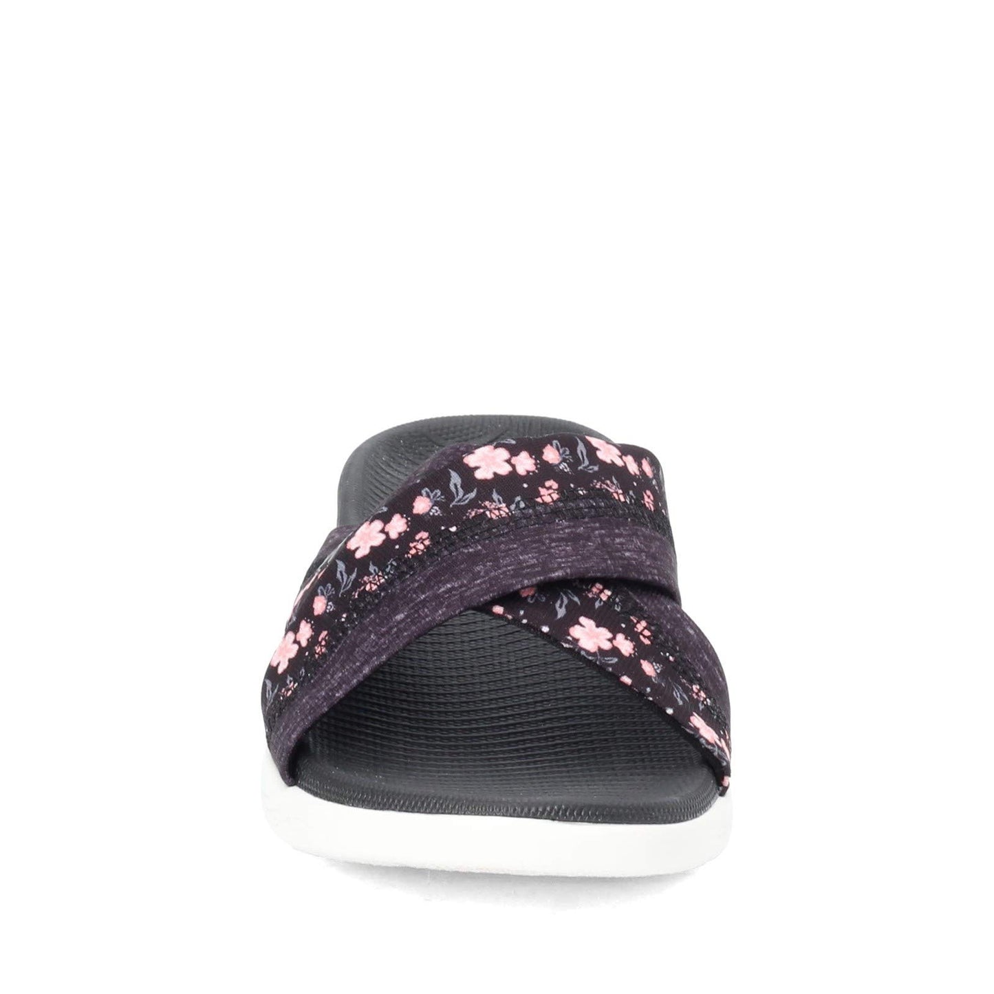 Skechers Performance Women's ON-THE-GO 600 - BLOOMS, Black/White, 11