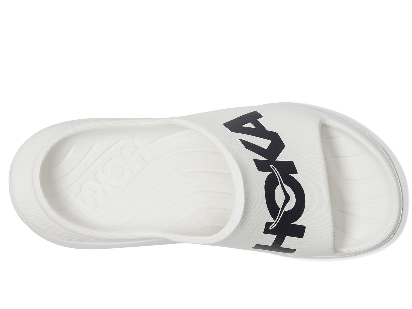 Hoka Unisex Ora Athletic Slide White/Black Men's 6, Women's 8 Medium