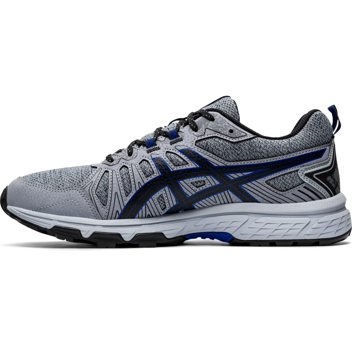 ASICS Gel-Venture® 7 Sheet Rock/Asics Blue 8 4E - Extra Wide