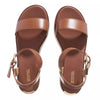MICHAEL Michael Kors Women's Richie Espadrille Wedge Sandals Luggage 8 M