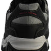 Skechers Men's Afterburn M. Fit Fashion Sneakers – Leather Upper, Memory Foam Insole, Rubber Outsole, Charcoal/Black, 14 X-Wide