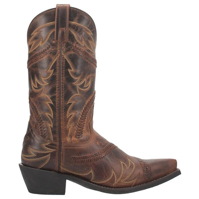 Laredo Men's Jag Western Boot, Tan, 10.5