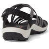 Skechers USA Reggae Cup-Smitten By You Women's Sandal, 8 B(M) US, Black-White
