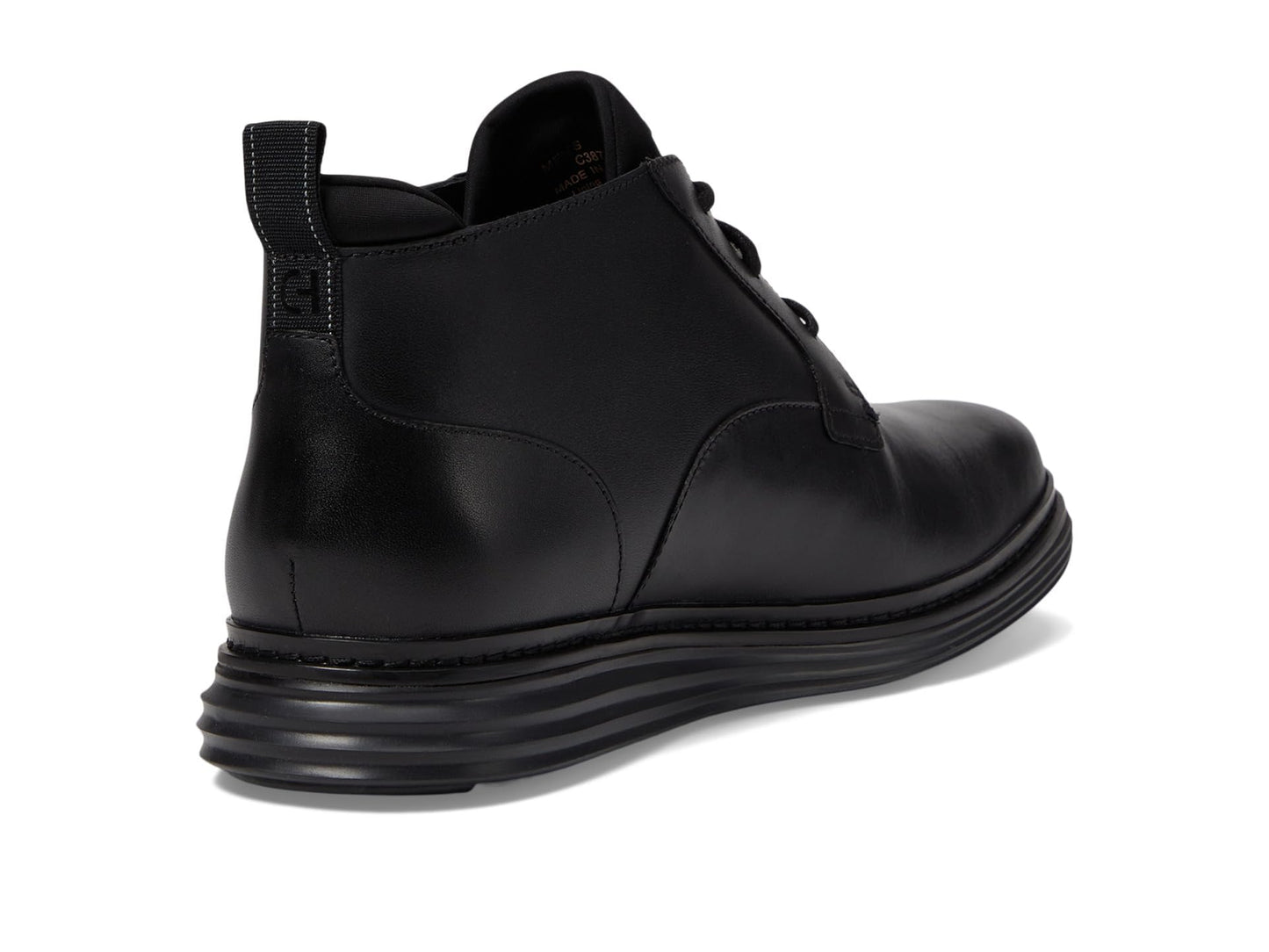 Cole Haan Men's Originalgrand Chukka Boot, Black/Black Waterproof, 13 Wide
