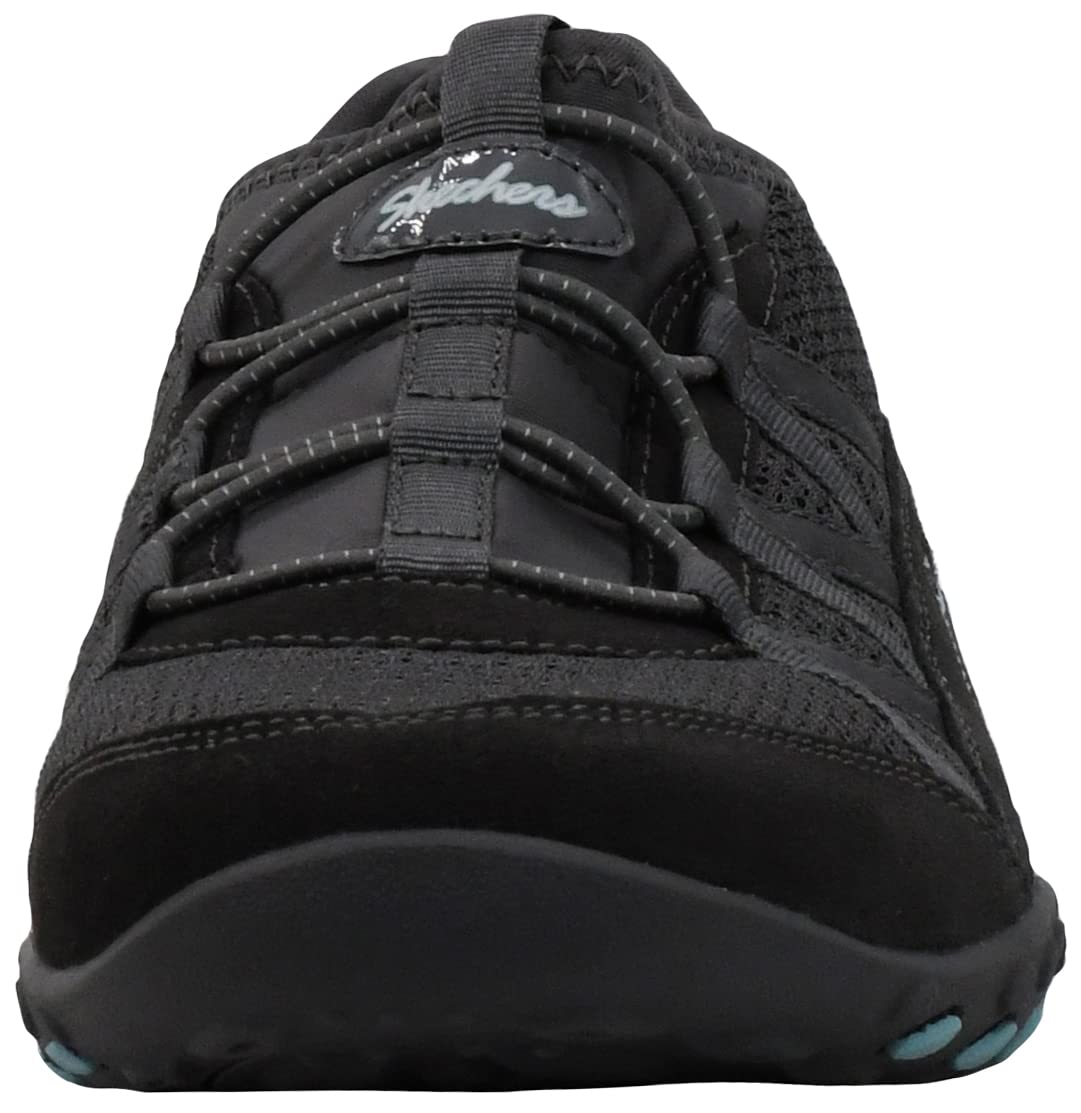 Skechers Sport Women's Relaxation Fashion Sneaker,Charcoal,8 M US