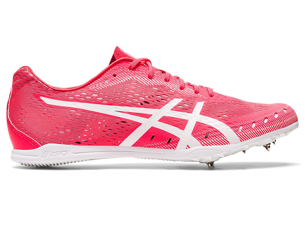 ASICS Unisex Gun Lap 2 Track & Field Shoes, 5M / 6.5W, Diva Pink/White