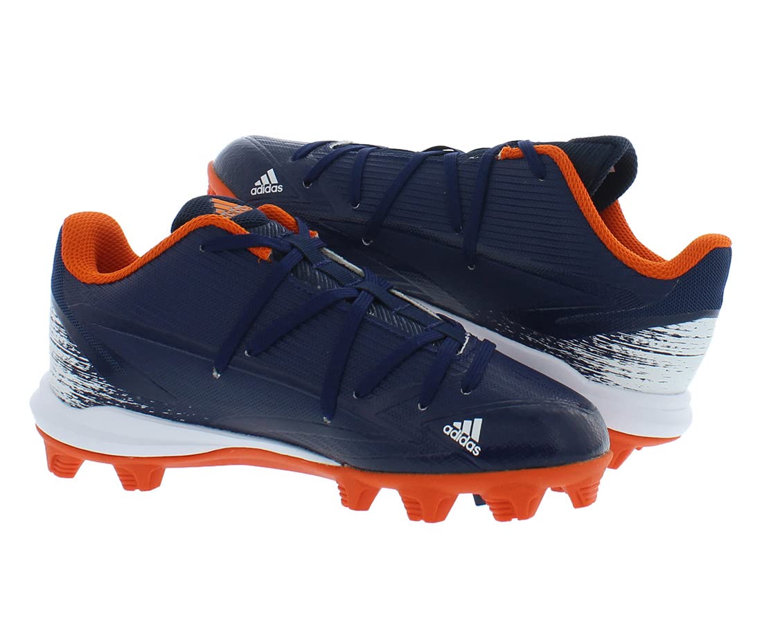 adidas Afterburner 8 MD K Navy Blue/Orange/White 5.5