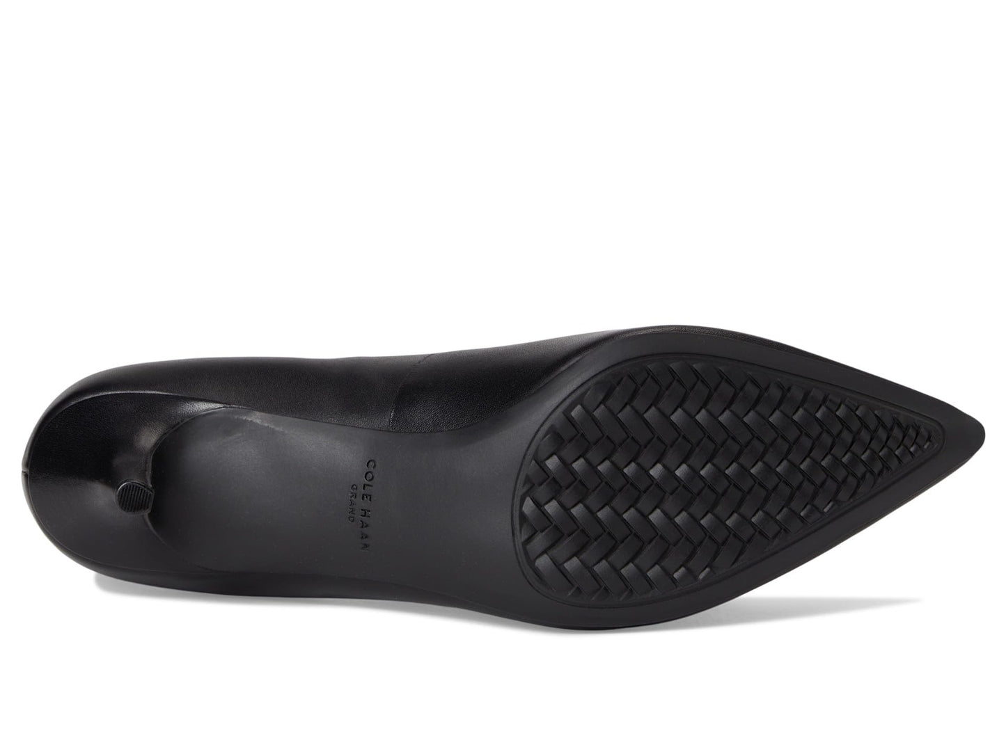 Cole Haan womens The Go-to Park 65mm Pump, Black Leather, 9.5 US