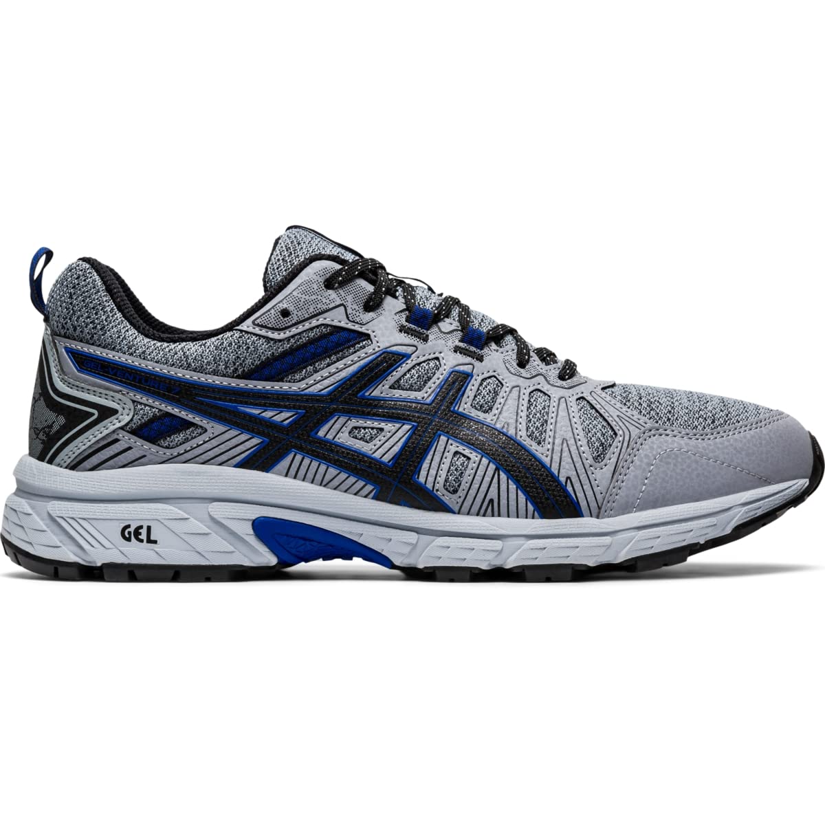 ASICS Gel-Venture® 7 Sheet Rock/Asics Blue 8 4E - Extra Wide