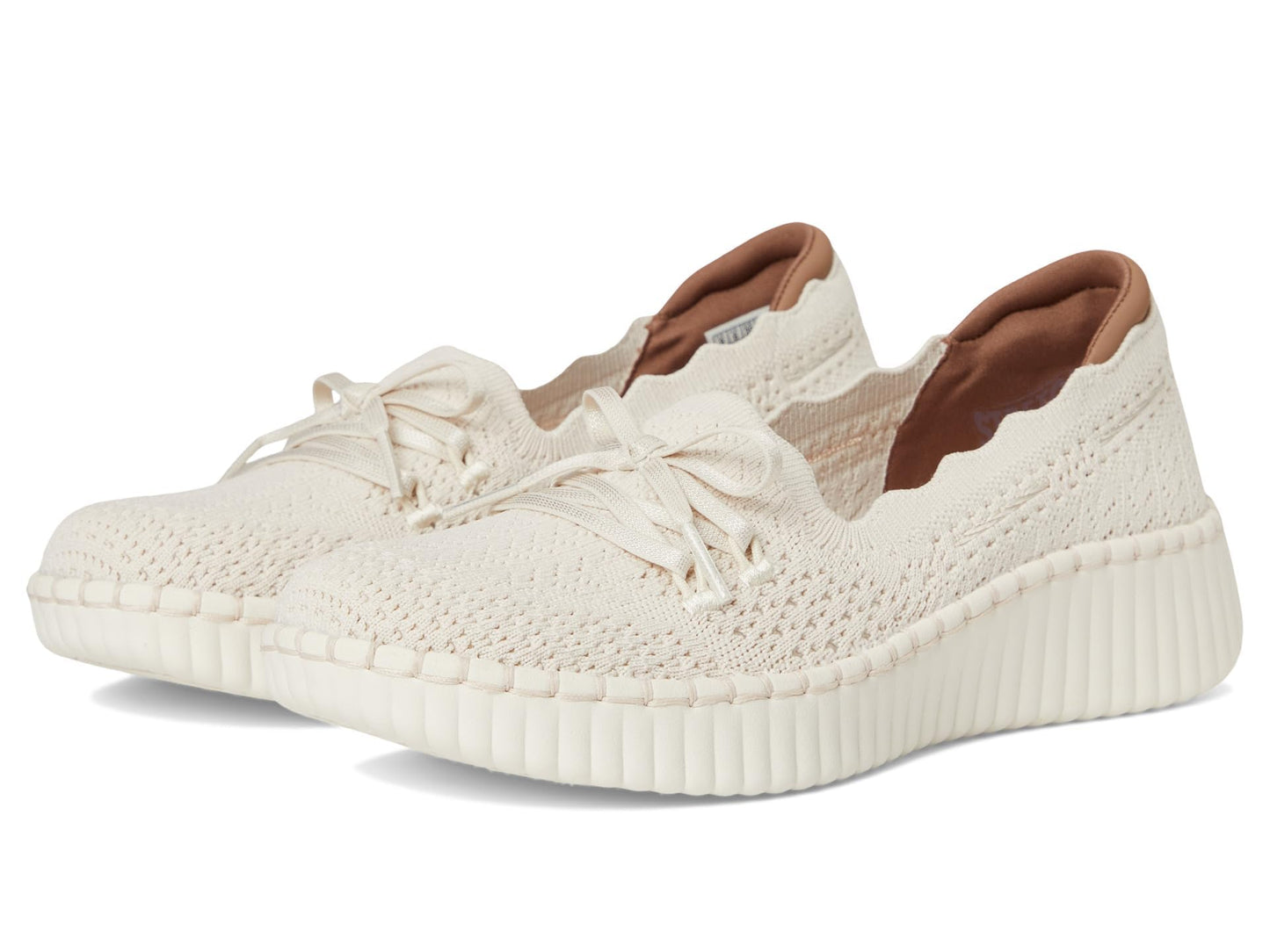 Skechers Women's Wilshire BLVD - Knit Sail, Off White, 9