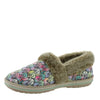 Skechers Bobs Too Cozy Aloha Doodle Womens Slipper 9 BM US NaturalMultiDog