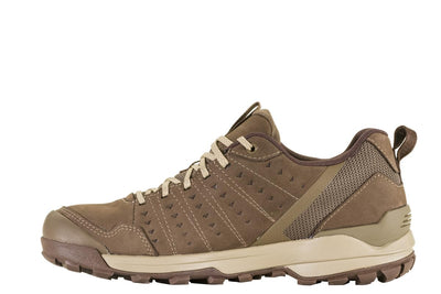 Oboz Men's Sypes Low Leather B-DRY Hiking Shoe, Morel Brown, 9.5