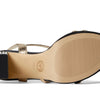 Michael Kors Porter Strappy Platform Pale Gold 8 M