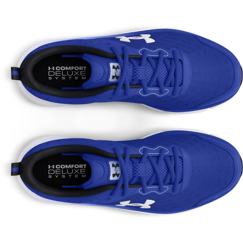 Under Armour Men's Charged Assert 10, (403) Team Royal/Team Royal/White, 8.5, US