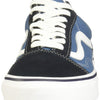 Vans U Old Skool Unisex Sneakers, Navy, 17 US Women/15 US Men