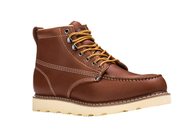 Golden Fox AMZ-OG621M_610M3 Men's Moc Toe Comfortable Construction Work Boots (11 (D) M, Copper)