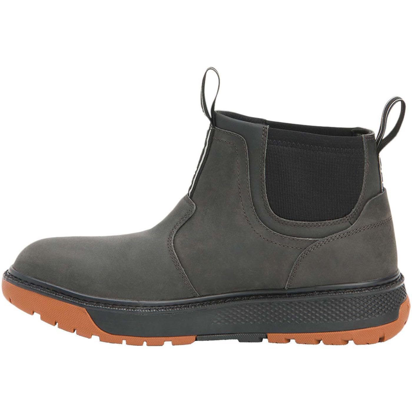 Xtratuf Men's Bristol Bay Leather Chelsea Boot, Black, Size 12