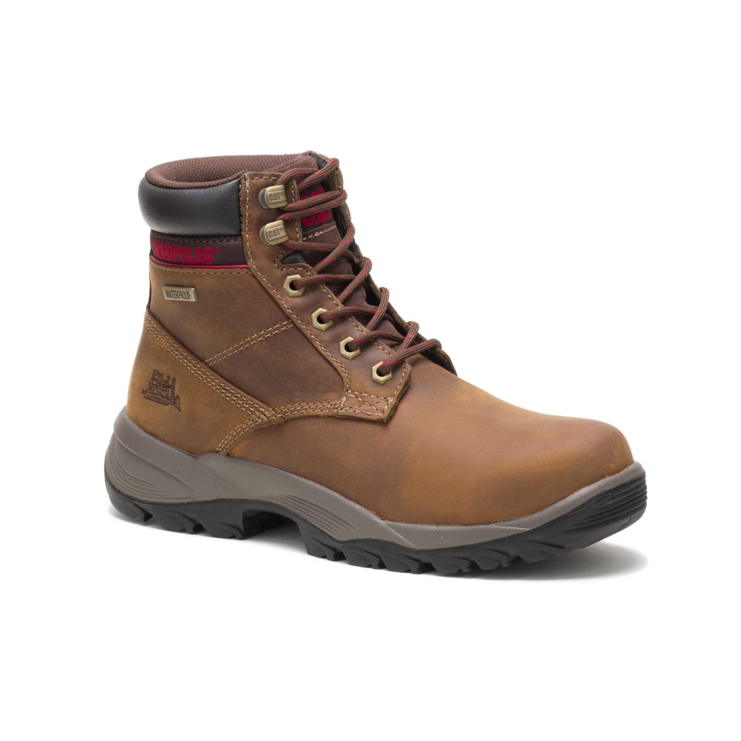 Caterpillar Dryverse 6" Waterproof Work Boot dark beige 7
