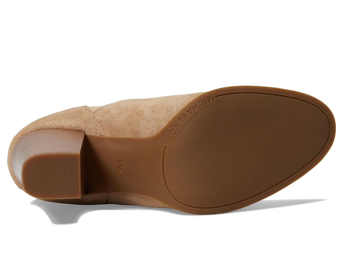 Michael Kors Evaline Heeled Bootie Camel 7 M