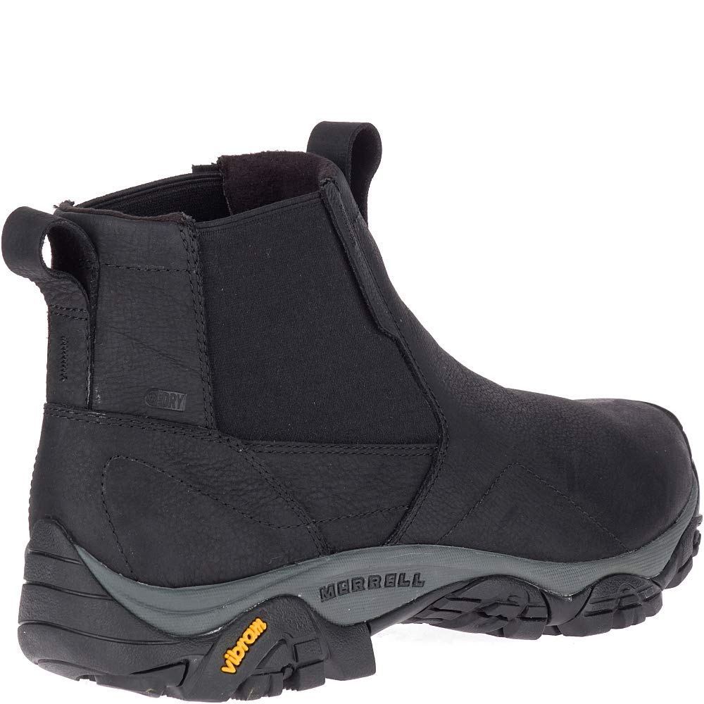 Merrell Men's MOAB ADVENTURE CHELSEA PLR WP Boot, BLACK, 7.5 W US