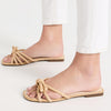 SCHUTZ Women's Blossom Raffia Sandals, Raffia, Tan, 5 Medium US