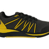 Drew Player Mens Slip Resistant Athletic Shoe, Black/Yellow Combo,11 Wide (2E)