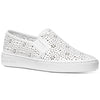 Michael Michael Kors Kane Perforated Slip-On Sneakers Size 10 Optical White