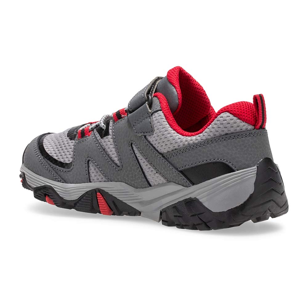 Trail Quest Jr, Grey/Red/Black, 6.5XW
