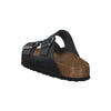 Birkenstock BIRK-552111 Arizona Leather Sandals, Black, 43 (US Men's 10)