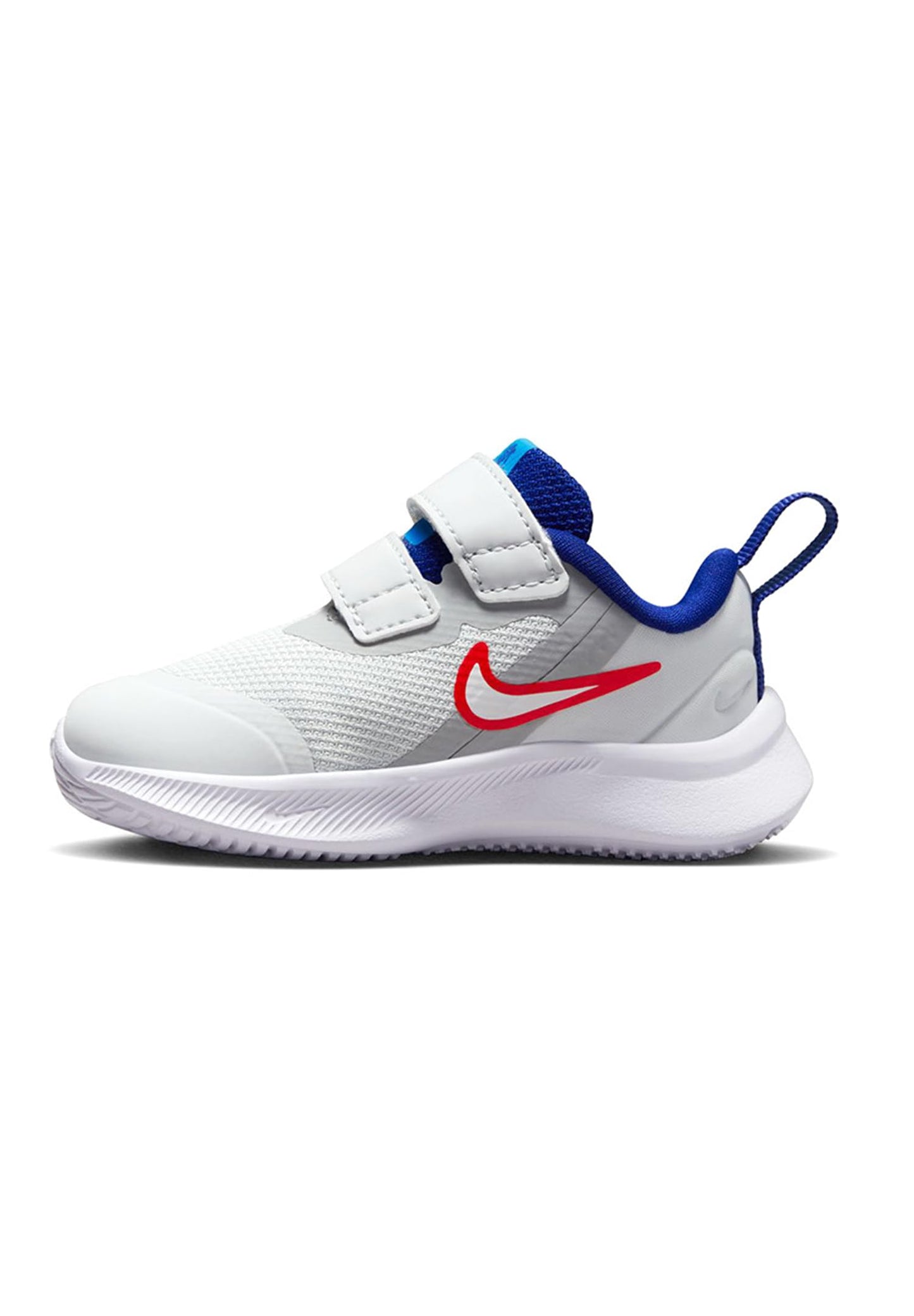 Nike Unisex-Child Star Runner 3, Platinum Pure/White-lt Crimson, 7 Toddler