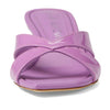 Stuart Weitzman Miami Xcurve 50 Slide Lilac 11 B